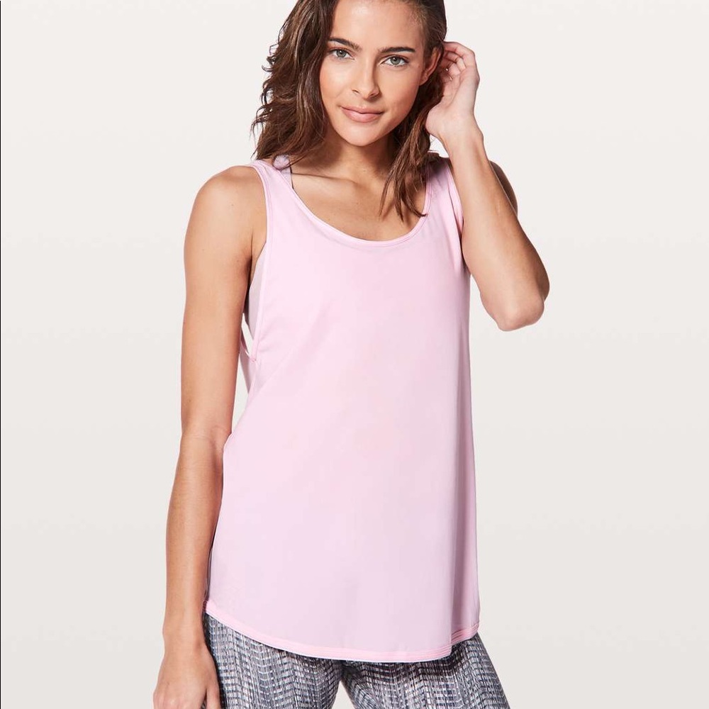 NWT Lululemon Tank Pink (4)